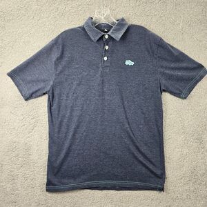 Wears Woody Men's Polo Shirt Gray  Made in USA Size L